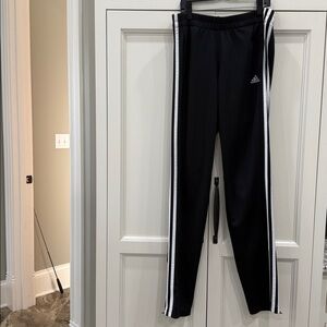 Adidas Black Track pants 3 White Stripes TIRO 25 ESSENTIALS TRAINING PANTS medim